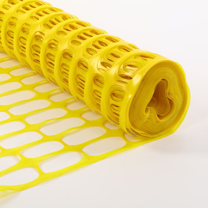 Removable Yellow Snow Safety Fence
