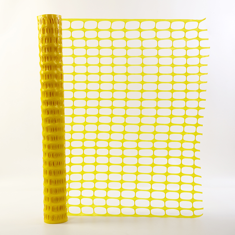 Expandable Yellow Outdoor Plastic Barrier Mesh