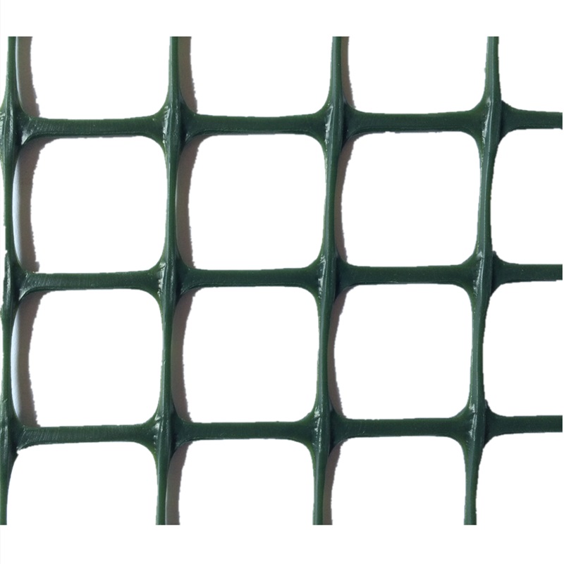 20*20mm HDPE green color temporary plastic square mesh garden fence