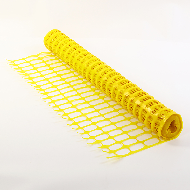 Lightweight Yellow Outdoor Plastic Barrier Mesh